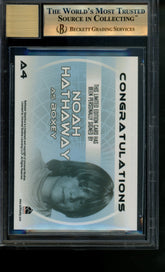 2004 Complete Battlestar Galactica Autograph Noah Hathaway / Boxey Auto BGS 9.5